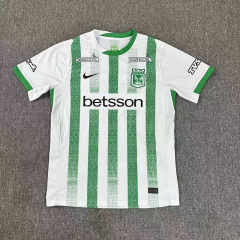 2025-2026 Atlético Nacional Home White&Green Thailand Soccer Jersey AAA-417