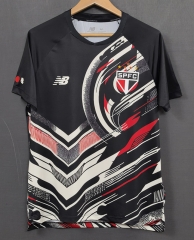 2025-2026 Sao Paulo Futebol Clube Black Thailand Training Soccer Jersey AAA-1459