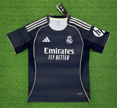（S-4XL）2025-2026 Real Madrid Black Thailand Soccer Jersey AAA-403