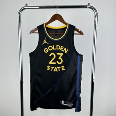 2025 Jordan Version Golden State Warriors Black  #23 NBA Jersey-311