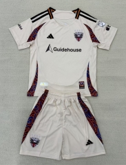 2025-2026 D.C. United Away Beige  Soccer Unifrom-AY