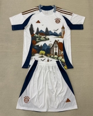 2025-2026  Concept version Bayern München White Soccer Uniform-AY