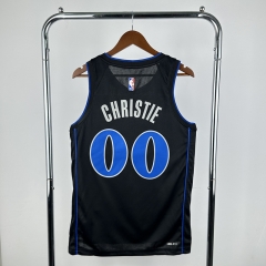 2024 City Version Dallas Mavericks Black #00 NBA Jersey-311