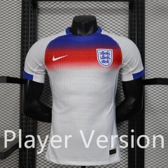 Player Version 2025-2026 England White&Red&Blue Thailand Soccer Jersey AAA-888