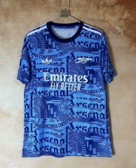 2025-2026 Shamrock Version Arsenal Blue Thailand Soccer Jersey AAA-2483
