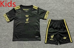 2025-2026  Gold Cup Edition  Mexico Black Kids/Youth Soccer Uniform-2483