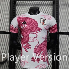 Player Version 2025-2026 Special Version Japan White&Pink  Thailand Soccer Jersey AAA-888