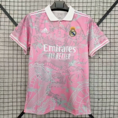 2025-2026  Real Madrid Pink Thailand Polo Shirt-2044