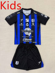 2024-2025 Querétaro FC Home Blue&Black Kids/Youth Soccer Uniform-AY