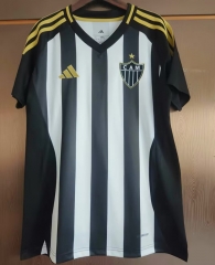 2025-2026 Atlético Mineiro Home White&Black Women Thailand Soccer Jersey AAA-4855