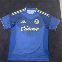 (S-3XL) 2025-2026 Club America  2nd Away Blue Thailand Soccer Jersey AAA-5303