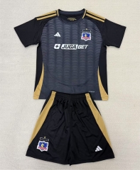 2025-2026 Colo-Colo Away Black Soccer Unifrom-AY