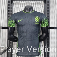Player Version 2025-2026 Special Version Brazil Black  Thailand Soccer Jersey AAA-888