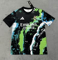(S-4XL) 2025-2026  Special Version Real Madrid Black&Green  Soccer Jersey AAA-4506
