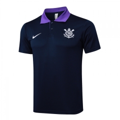 2024-2025 Corinthians Royal Blue Thailand Polo Shirt-815