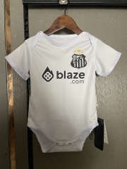 2025-2026  Santos FC Home White  Baby Soccer Uniform-CS