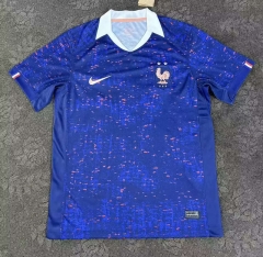 (S-4XL) 2025-2026 France Home  Blue Thailand Soccer Jersey AAA-7209