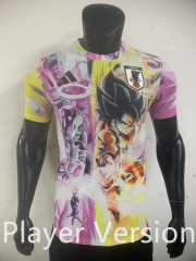 Player Version 2025-2026  Japan Dragon Ball Pink&Yellow Thailand Soccer Jersey AAA-1959
