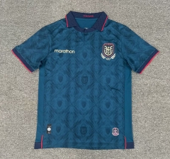 (S-4XL)2025-2026 Ecuador Away Blue Thailand Soccer Jersey AAA-512