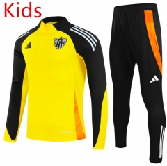2025-2026 Atlético Mineiro Yellow  Kids/Youth Soccer Tracksuit-GDP