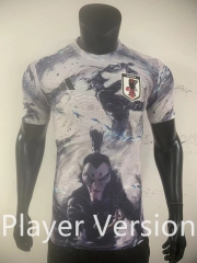 Player Version 2025-2026  Japan Shen Gong Leopard White&Black Thailand Soccer Jersey AAA-1959