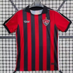 2025-2026 EC Vitória Home Red&Black Thailand Soccer Jersey AAA-9070