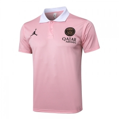 2024-2025 Jordan  PSG Pink Thailand Polo Shirt-815