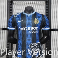 Player Version 2025-2026 Special Version Inter Milan Blue&Black Thailand Soccer Jersey AAA-888