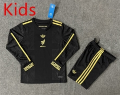 125th Anniversary Edition Mexico Black Kids/Youth LS Soccer Uniform-6748