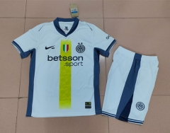 2025-2026 Special Version Inter Milan Light Grey  Soccer Uniform-718