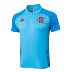 2024-2025 Flamengo Light Blue Thailand Polo Shirt-815
