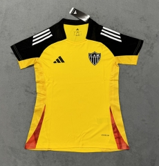 2025-2026 Atlético Mineiro Yellow Women Thailand Soccer Jersey AAA-4506