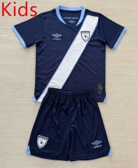 2025-2026 Guatemala Away Royal Blue  Kids/Youth Soccer Uniform-AY