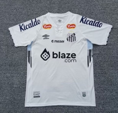 2025-2026 Santos FC Home White Thailand Soccer Jersey AAA-0141