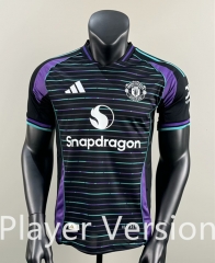 Player Version 2025-2026 Special Version Manchester United  Black Thailand Jersey AAA-418