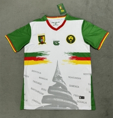 2025-2026 Cameroon 2nd Away White Thailand Soccer Jersey AAA-4506