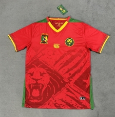 2025-2026 Cameroon  Away Red  Thailand Soccer Jersey AAA-4506