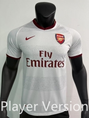 Player Retro Version  07-08 Arsenal Away White Thailand Soccer Jersey AAA-888