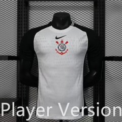 Player Version  25-26  Corinthians Away White Thailand Soccer Jersey AAA-888