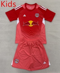 2025-2026 New York Red Bulls Goalkeeper Orange Kids/Youth Soccer Uniform-AY