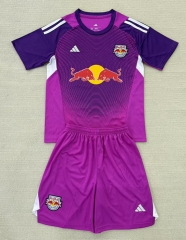 2025-2026 New York Red Bulls Goalkeeper Purple Soccer Uniform-AY