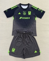 2025-2026 Tigres UANL  Goalkeeper Grey&Black  Soccer Uniform-AY