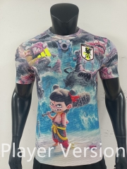 Player Version 2025-2026  Japan Nezha Blue Thailand Soccer Jersey AAA-1959