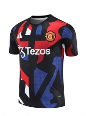 2025-2026 Manchester United Blue&Red Thailand Soccer Jersey AAA-418