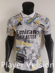 Player Version 25-26 Special Version Real Madrid  White Thailand Soccer Jersey AAA-0871