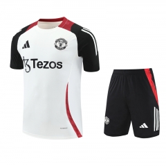 2025-2026 Manchester United White Thailand Soccer Uniform-418