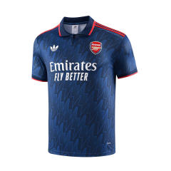 2025-2026 Arsenal Royal Blue Thailand Polo Shirt-418