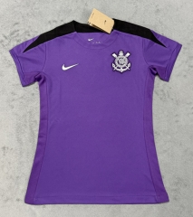 2025-2026 Corinthians Purple Thailand Women Soccer Jersey AAA-4506