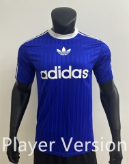 Player Version 2025-2026 Adidas Dark Blue T-shirt-4506