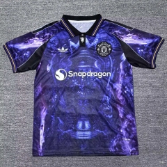 2025-2026  Special Version Manchester United Dark Purple Thailand Soccer Jersey AAA-4927